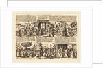Jesus Christ Giving the Mission to the Apostles and Other New Testament Scenes by Daniel Hopfer I