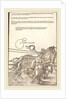 The Triumphal Chariot of Maximilian I plate 3 of 8, 1522 by Albrecht Dürer
