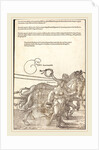 The Triumphal Chariot of Maximilian I plate 3 of 8, 1522 by Albrecht Dürer