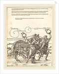 The Triumphal Chariot of Maximilian I plate 6 of 8, 1522 by Albrecht Dürer