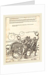 The Triumphal Chariot of Maximilian I plate 6 of 8, 1522 by Albrecht Dürer
