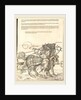 The Triumphal Chariot of Maximilian I plate 7 of 8, 1522 by Albrecht Dürer
