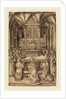 The Mass of Saint Gregory by Israhel van Meckenem