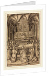 The Mass of Saint Gregory by Israhel van Meckenem