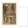 The Mass of Saint Gregory by Israhel van Meckenem