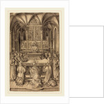 The Mass of Saint Gregory by Israhel van Meckenem