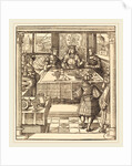The Young White King between the Queen and Princess of the Feuereisen by Leonhard Beck