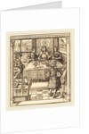 The Young White King between the Queen and Princess of the Feuereisen by Leonhard Beck