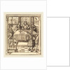 The Young White King between the Queen and Princess of the Feuereisen by Leonhard Beck