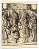 Assembly of Four Kings, in the foreground Four Men by Leonhard Beck