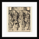 Assembly of Four Kings, in the foreground Four Men by Leonhard Beck