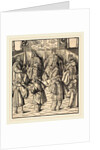 Assembly of Four Kings, in the foreground Four Men by Leonhard Beck