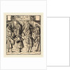 Assembly of Four Kings, in the foreground Four Men by Leonhard Beck