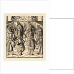 Assembly of Four Kings, in the foreground Four Men by Leonhard Beck