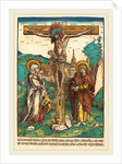 Christ on the Cross Between the Virgin and Saint John, c. 1502 by Lucas Cranach the Elder