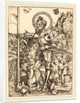 Saint George Standing, with Two Angels, 1506 by Lucas Cranach the Elder