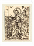 Saint George Standing, with Two Angels, 1506 by Lucas Cranach the Elder