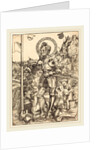 Saint George Standing, with Two Angels, 1506 by Lucas Cranach the Elder