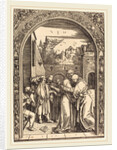 Joachim and Anna at the Golden Gate, 1504 by Albrecht Dürer