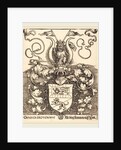 Coat of Arms of Lorenz Staiber, probably 1520-1521 by Albrecht Dürer