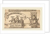 Justice, Truth and Reason in the Stocks with the Seated Judge and Sleeping Piety, probably 1526 by Albrecht Dürer