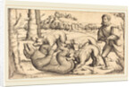Bear Hunt, 1545 by Augustin Hirschvogel