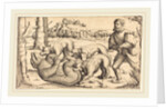 Bear Hunt, 1545 by Augustin Hirschvogel