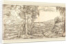 Saint John on Patmos by Master H.W.G.