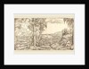 Saint John on Patmos by Master H.W.G.