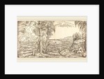 Saint John on Patmos by Master H.W.G.