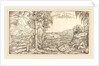 Saint John on Patmos by Master H.W.G.