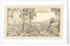 Saint John on Patmos by Master H.W.G.