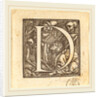 Letter D by Hans Holbein the Younger