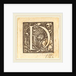 Letter D by Hans Holbein the Younger