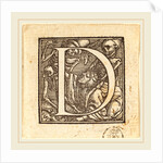 Letter D by Hans Holbein the Younger