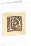 Letter D by Hans Holbein the Younger
