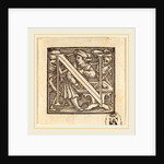 Letter N by Hans Holbein the Younger