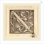 Letter N by Hans Holbein the Younger