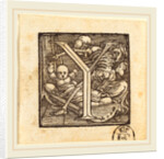 Letter Y by Hans Holbein the Younger