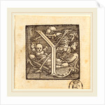 Letter Y by Hans Holbein the Younger