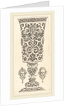 Goblet with base decorated with two large scallops by Georg Wechter I