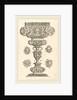 Goblet, rim decorated with masque and bouquet of fruit by Georg Wechter I