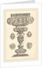 Goblet, rim decorated with masque and bouquet of fruit by Georg Wechter I