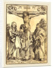 Christ on the Cross with Mary and John by Wolf Traut