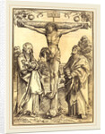 Christ on the Cross with Mary and John by Wolf Traut