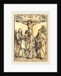 Christ on the Cross with Mary and John by Wolf Traut