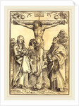 Christ on the Cross with Mary and John by Wolf Traut