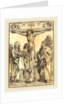 Christ on the Cross with Mary and John by Wolf Traut