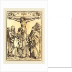 Christ on the Cross with Mary and John by Wolf Traut
