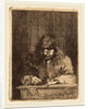 Self-Portrait Drawing, 1675 by Michael Lukas Leopold Willmann